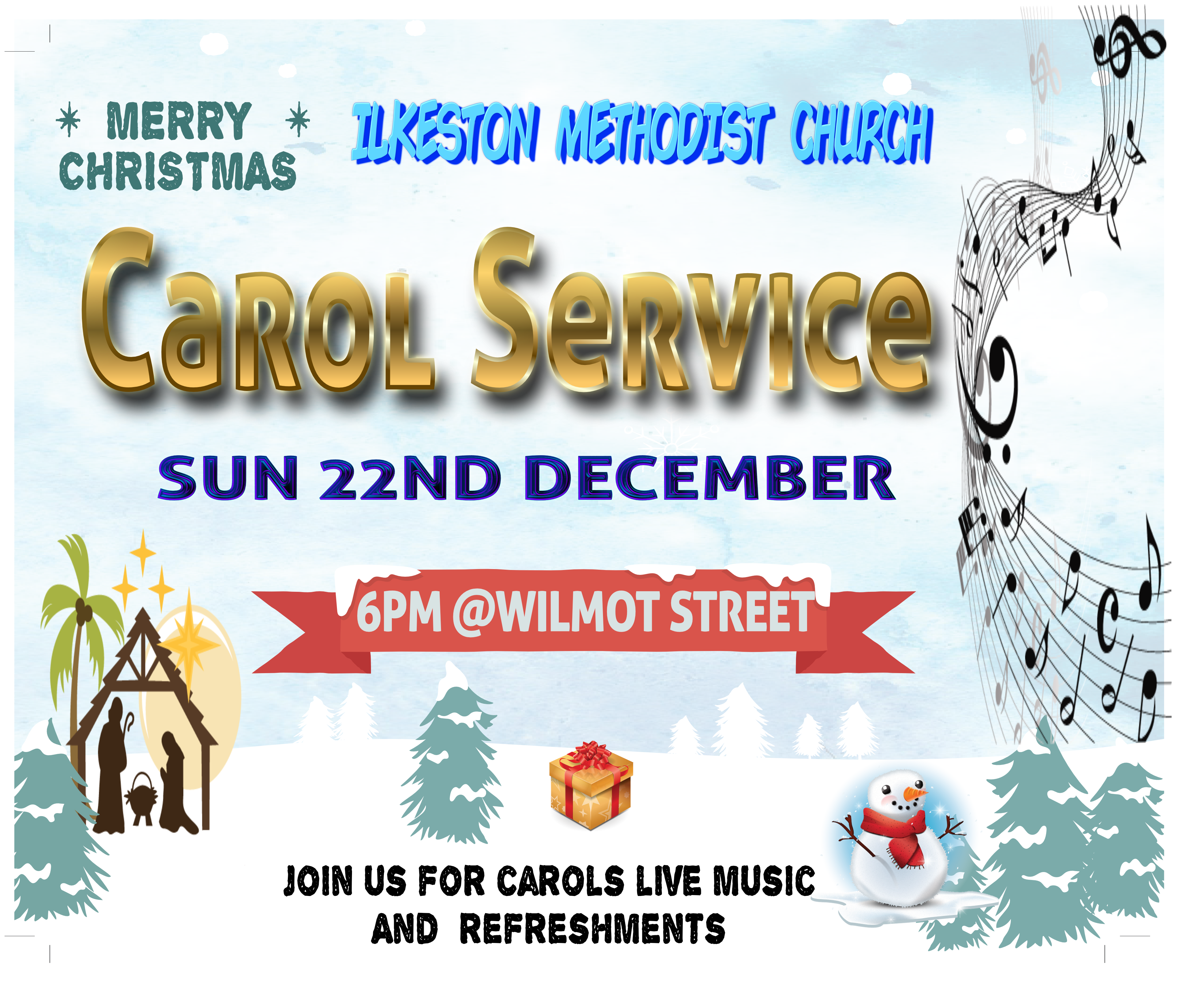 Christmas Eve Carol Service post