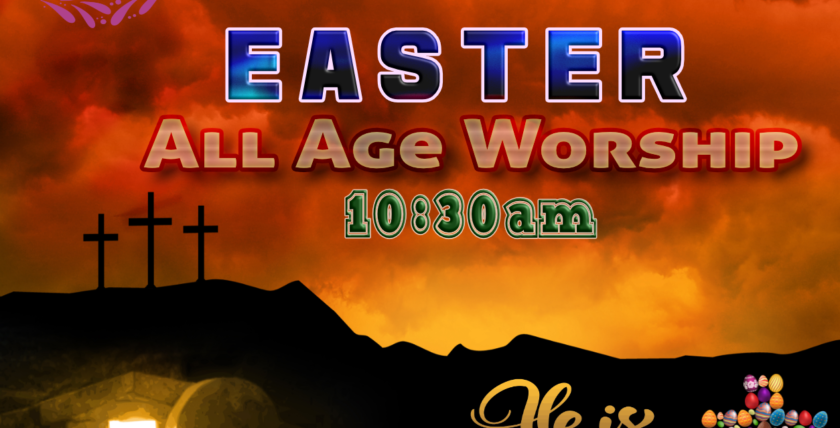 Easter Sunday at Ilkeston Methodist Church