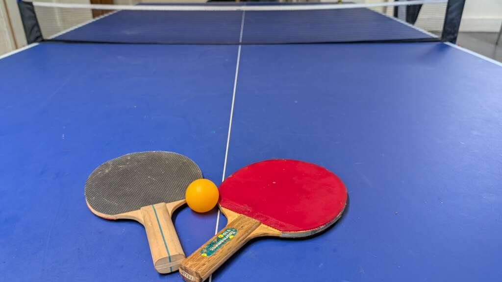 BASEMENT BUDDIES Mens Group at Ilkeston Methodist Church, Table Tennis