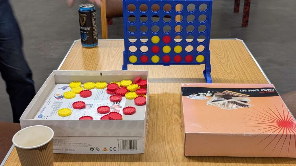 BASEMENT BUDDIES Mens Group at Ilkeston Methodist Church, games