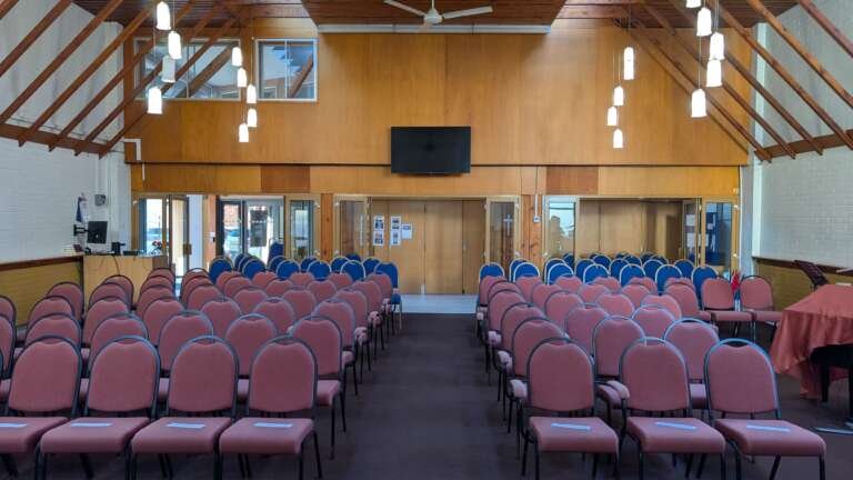 Hire a Room at Ilkeston Methodist Church IMC, Seating Layout