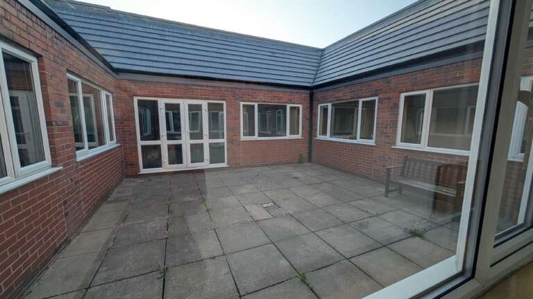 Court Yard at Ilkeston Methodist Church